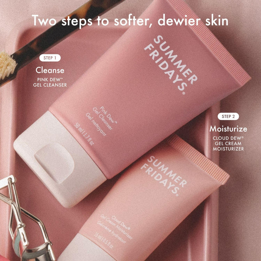Summer Fridays Cloud Dew Gel Cream Moisturizer | Lightweight Hydration with Hyaluronic Acid & Ceramides
