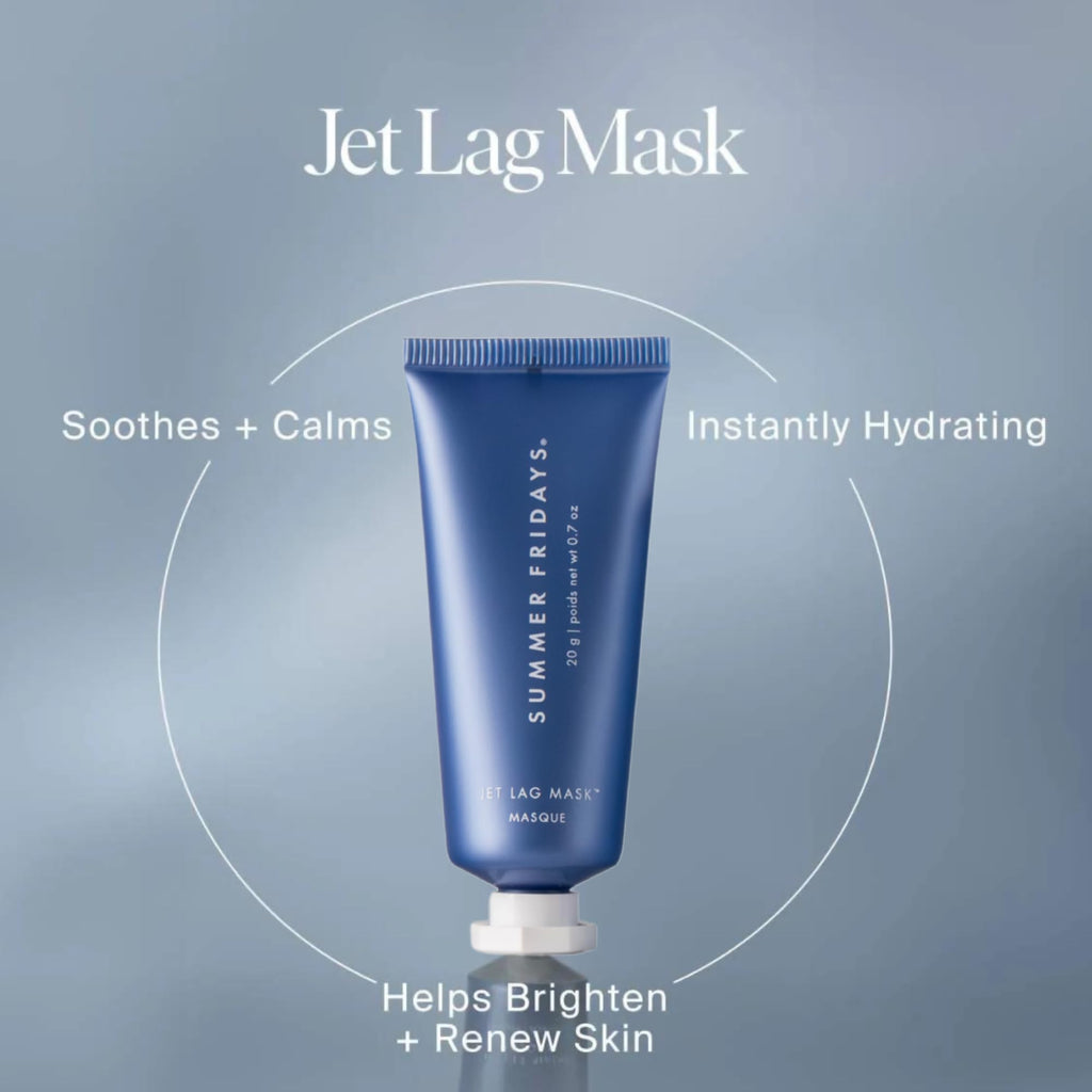 Summer Fridays Jet Lag Essentials Mini Skincare Set – Travel Size 4‑Piece