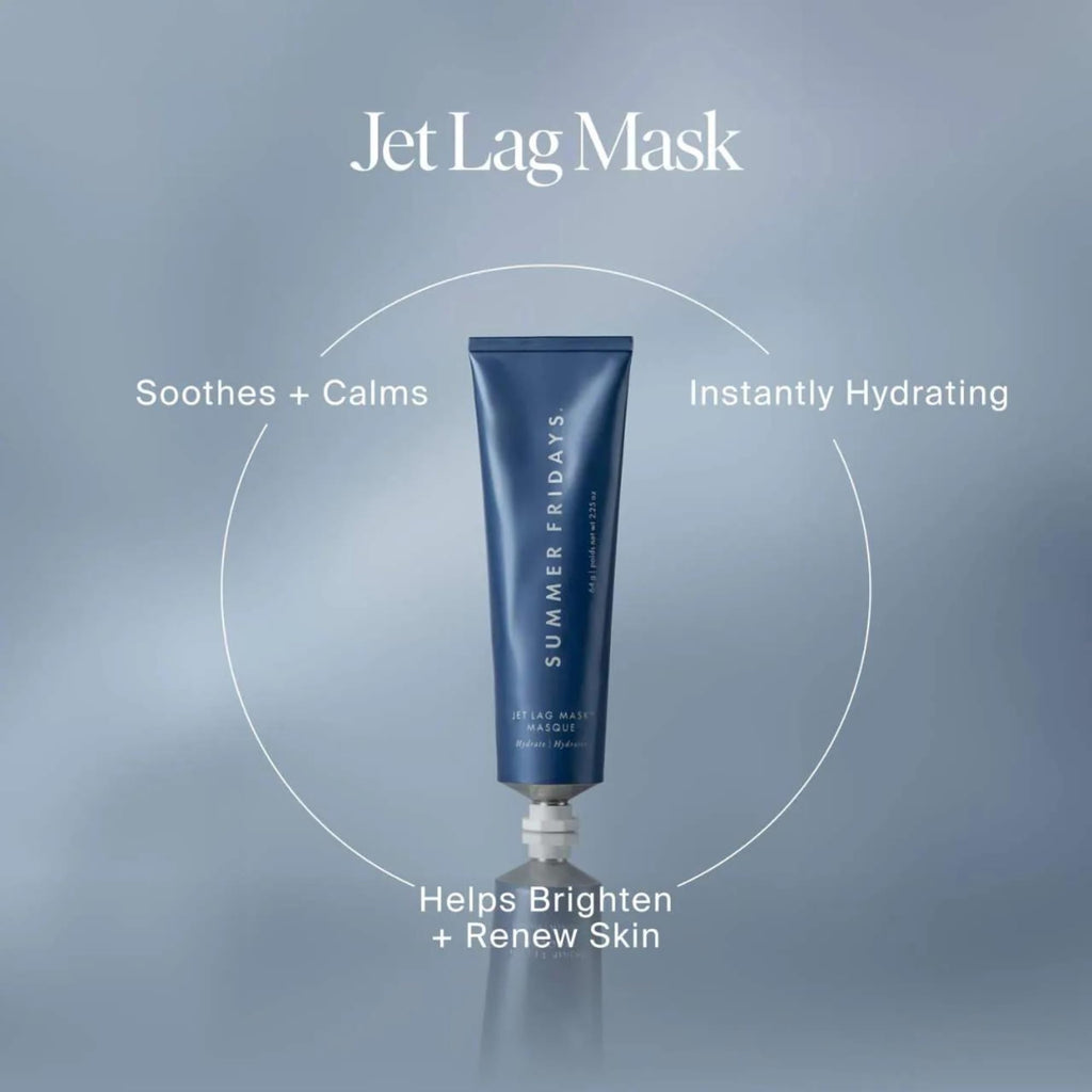 Summer Fridays ShadeDrops SPF 30 & Jet Lag Mask Gift Set – Mineral Sunscreen + Hydrating Mask