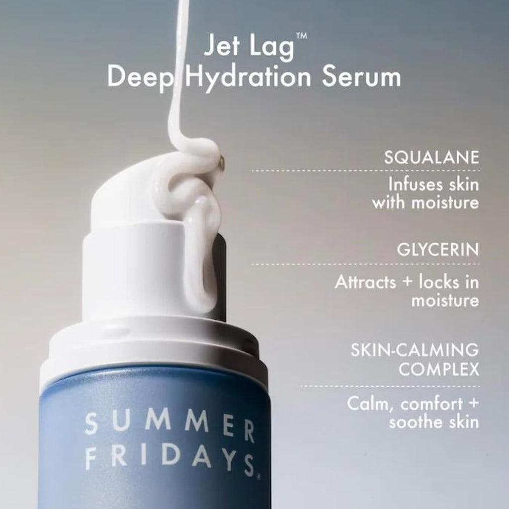 Summer Fridays Jet Lag Essentials Mini Skincare Set – Travel Size 4‑Piece