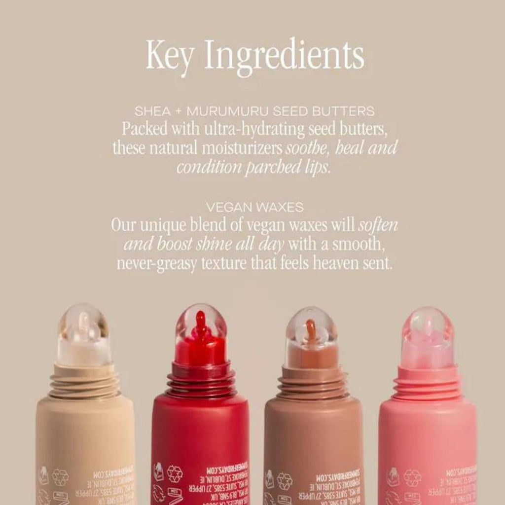 Summer Fridays Tinted Lip Butter Balm - Brown Sugar | Vegan Lip Moisturizer with Sheer Tint