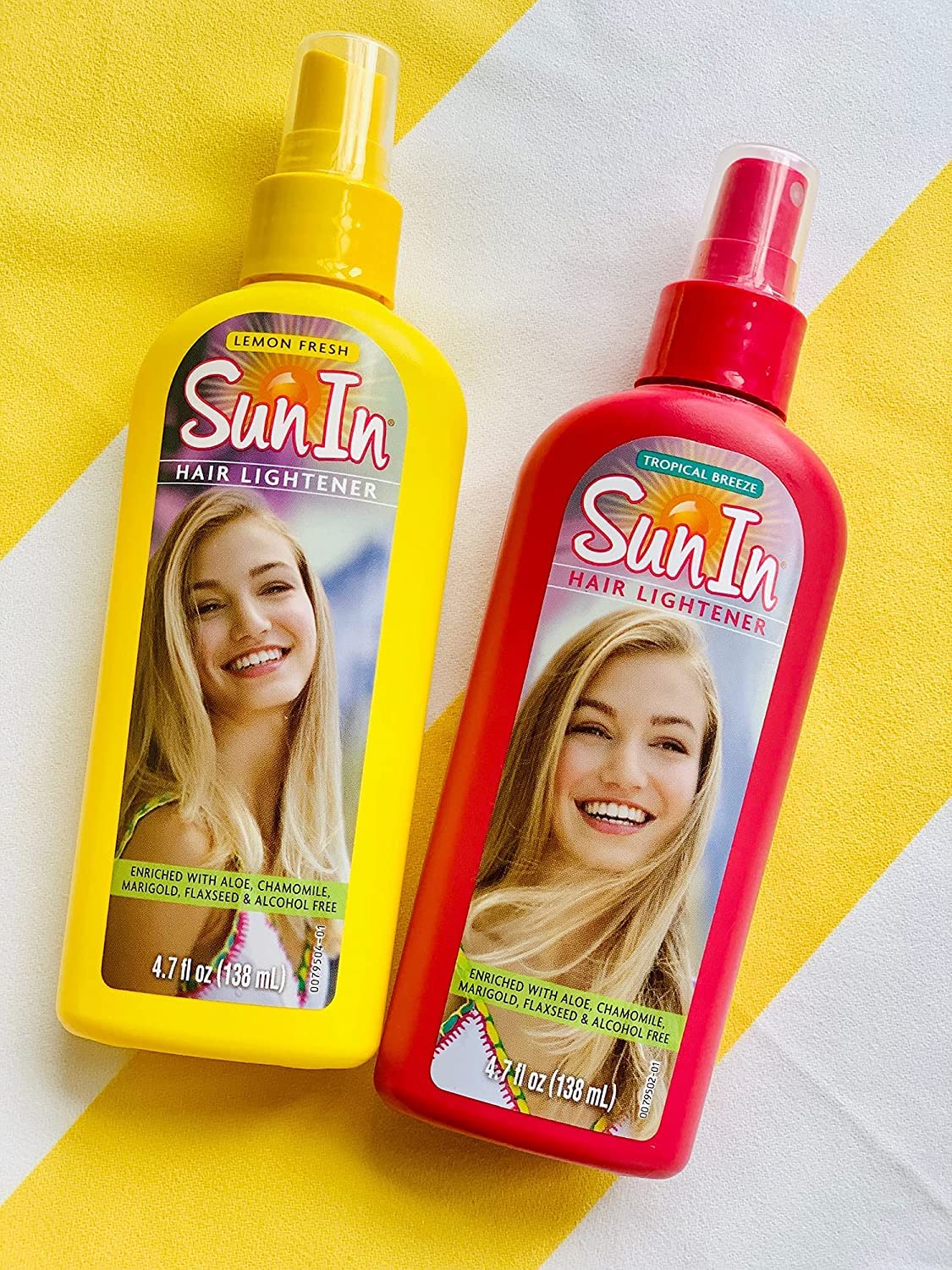 Sun-In Original Spray-In Hair Lightener – Tropical Breeze, 4.7 oz, Pack of 6 | SunSun