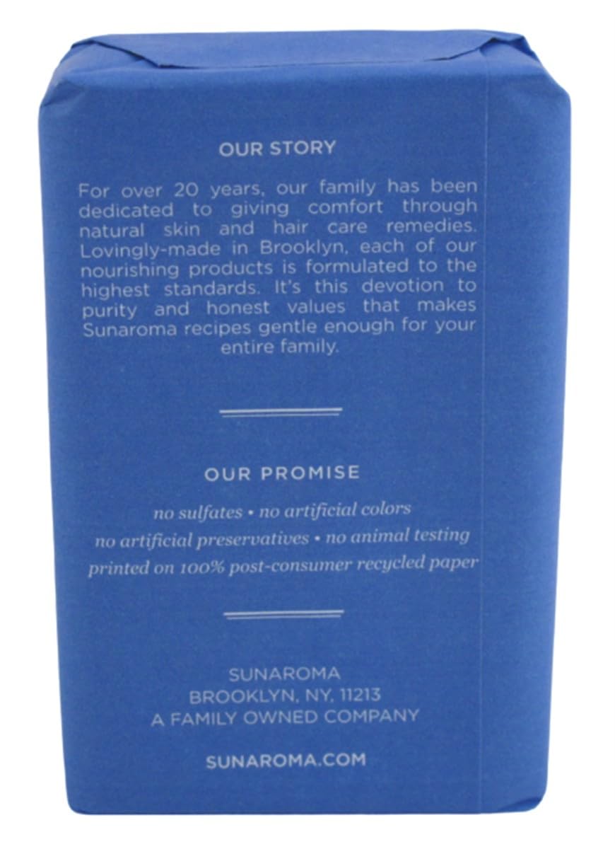 Sunaroma Goats Milk Soap Bar 8 oz — 6 Pack | Shea Butter & Manuka Honey, Paraben & Sulfate Free