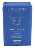 Sunaroma Goats Milk Soap Bar 8 oz — 6 Pack | Shea Butter & Manuka Honey, Paraben & Sulfate Free