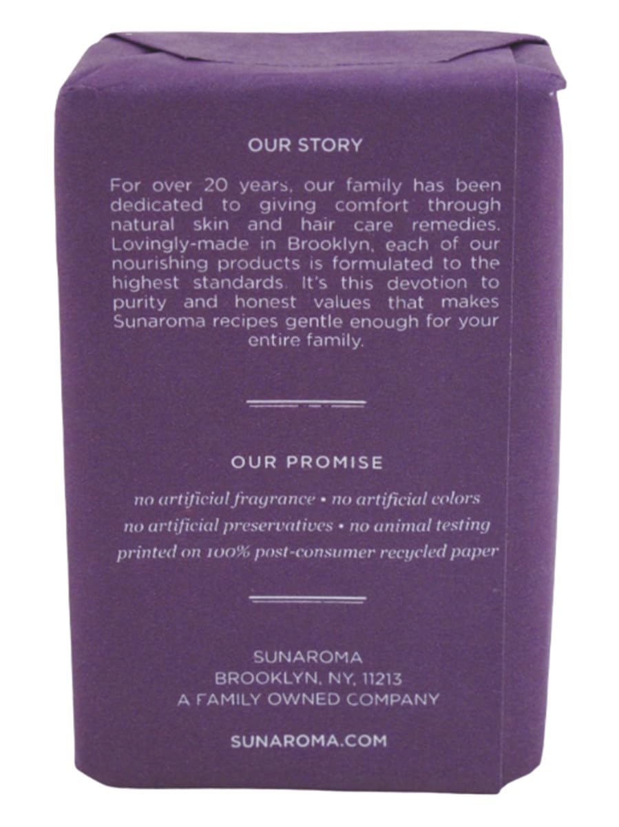 Sunaroma Lavender Shea + Vitamin E Soap Bar — 6 x 8 oz Pack | Naturally Derived