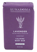 Sunaroma Lavender Shea Soap Bar with Vitamin E – 8 oz Bar (Pack of 2)