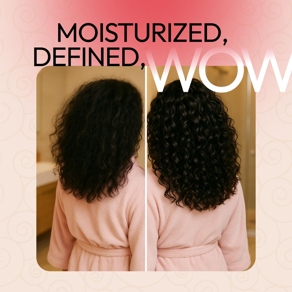 SUNATORIA Curl Cream – Lightweight Leave-In Definer for Curly & Wavy Hair