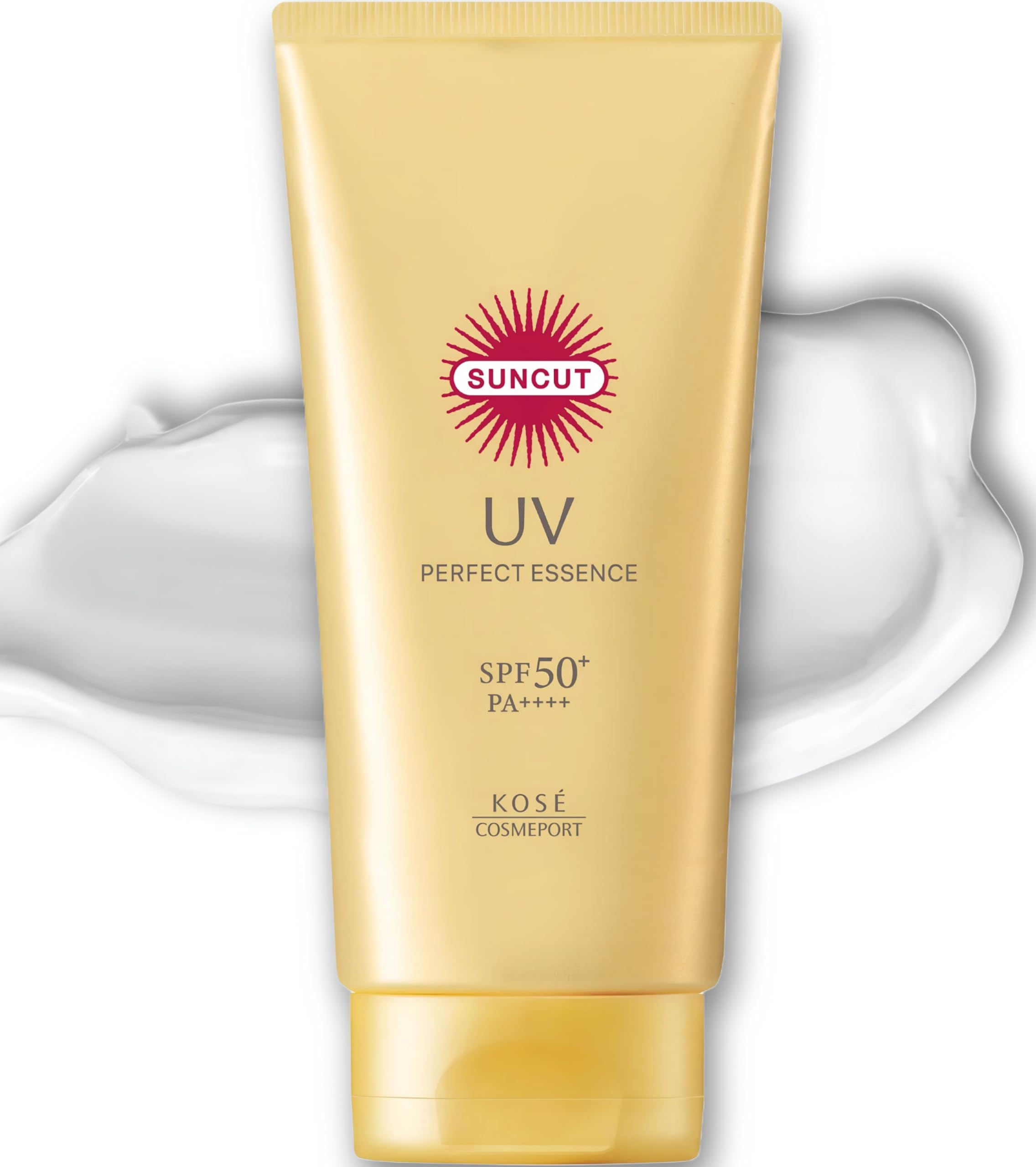 Suncut Perfect UV Essence SPF50+ PA++++ – Fragrance-Free 80g Japanese Import