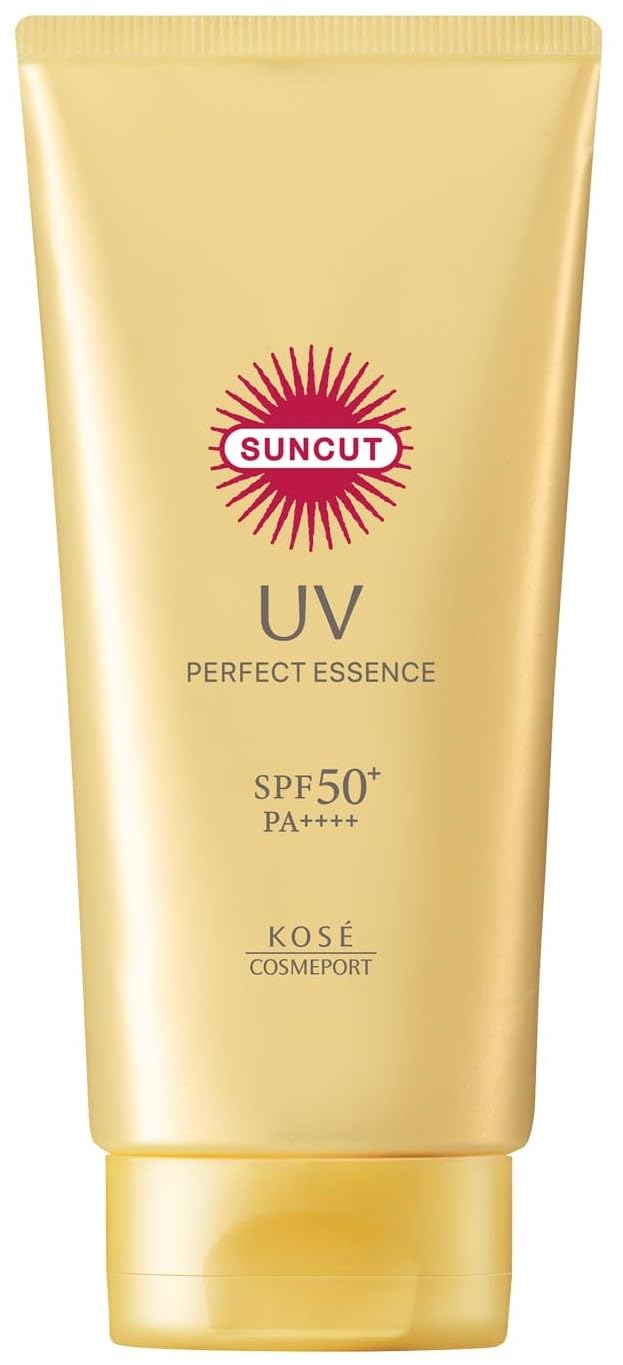 Suncut Perfect UV Essence SPF50+ PA++++ – Fragrance-Free 80g Japanese Import
