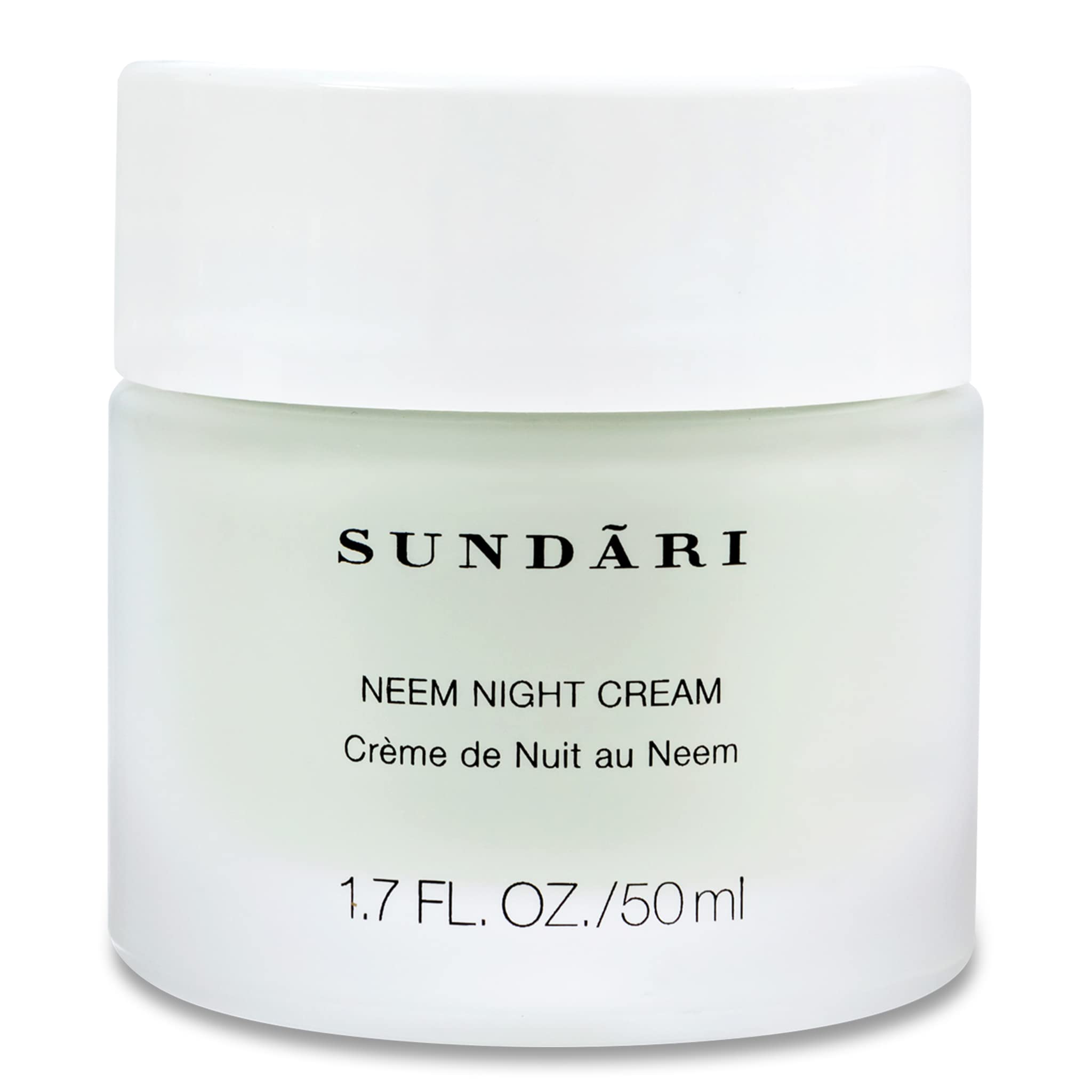 SUNDARI Neem Night Cream – Hydrating Night Moisturizer for All Skin Types | Wrinkle Repair & Radiance