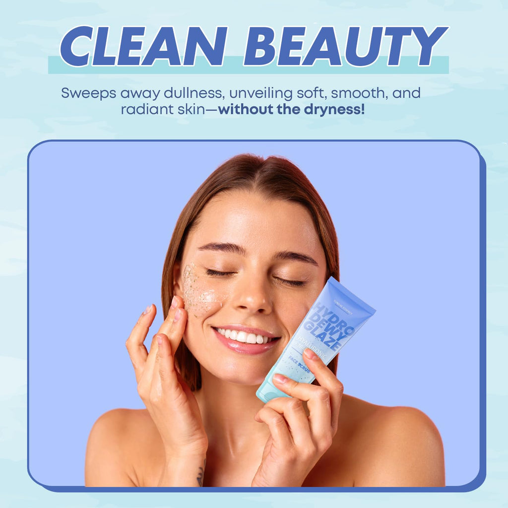 Sunday Essence Hyaluronic Acid & Niacinamide Face Scrub – Gentle Exfoliation & Hydration
