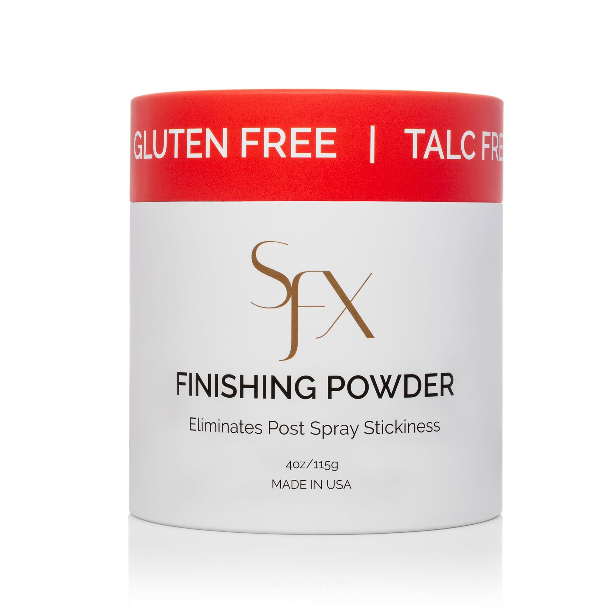 SunFX Post Spray Tan Finishing Powder – Talc-Free Setting Powder with Tropical Burst, 4 oz