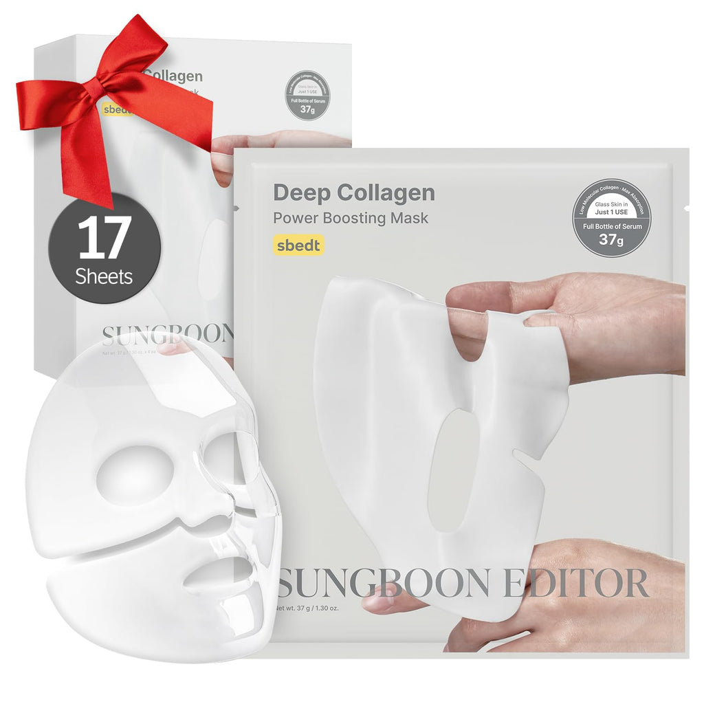SUNGBOON EDITOR Deep Collagen Overnight Mask — 2,160,000 PPB Real Collagen for Elasticity & Hydration
