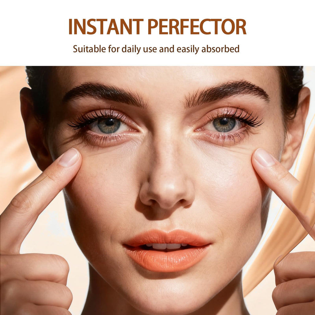 Sunnydeer 2pcs Perfection Eye Tightener with Brush – Instant, Lightweight Firming for Fine Lines