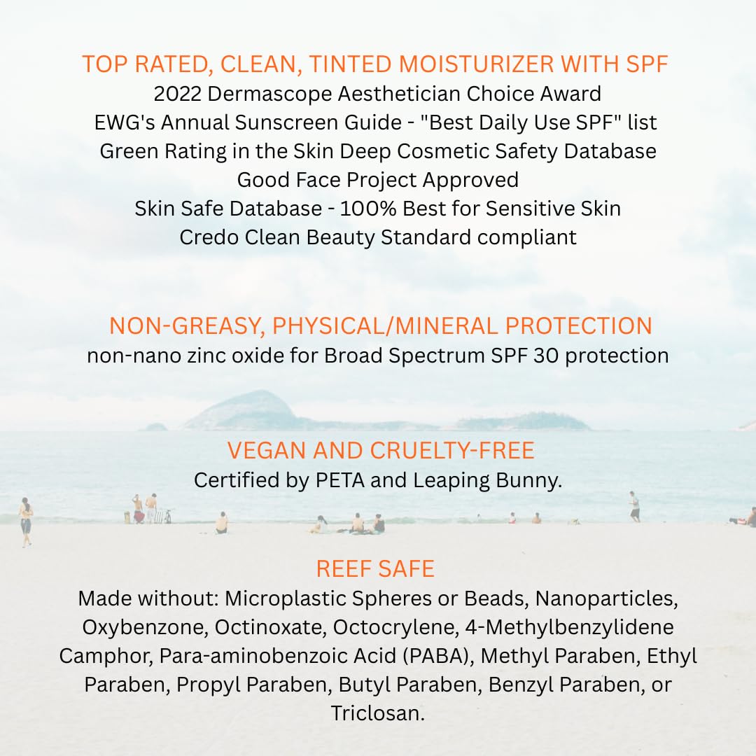 Suntegrity 5 in 1 Tinted Mineral Sunscreen SPF 30 – Fair | Reef Safe, Vegan & Cruelty-Free