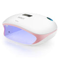 SUNUV SUN4S Pink LED UV Nail Light – 4 Timer Settings, LCD Display, Removable Base