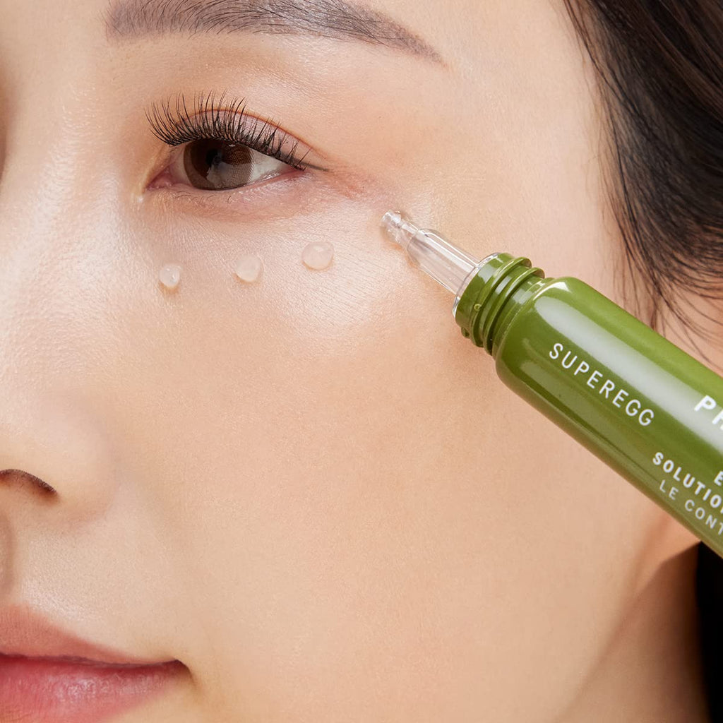SUPEREGG Phyto Bounce Eye Contour Solution – Tremella Mushroom & Peptides, 15ML