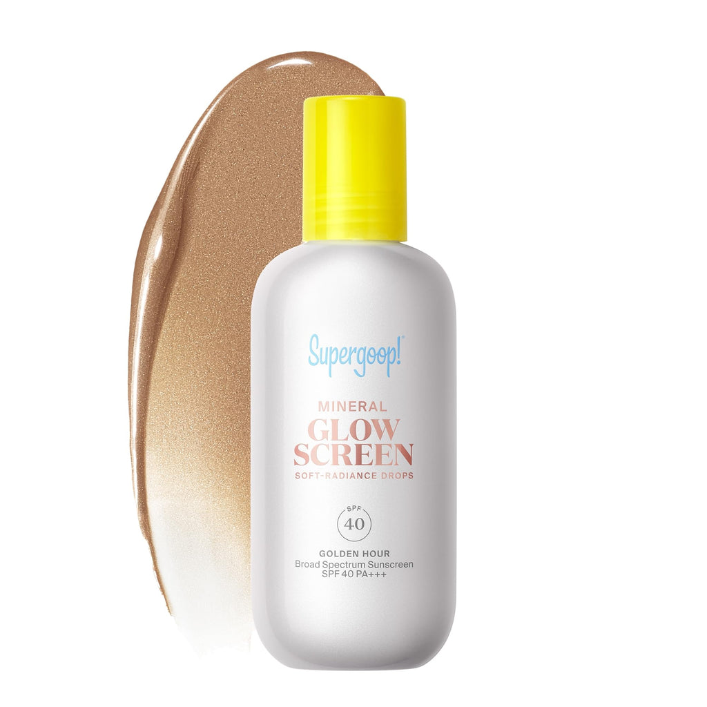 Supergoop! Glowscreen Soft-Radiance Drops SPF 40 – Golden Hour