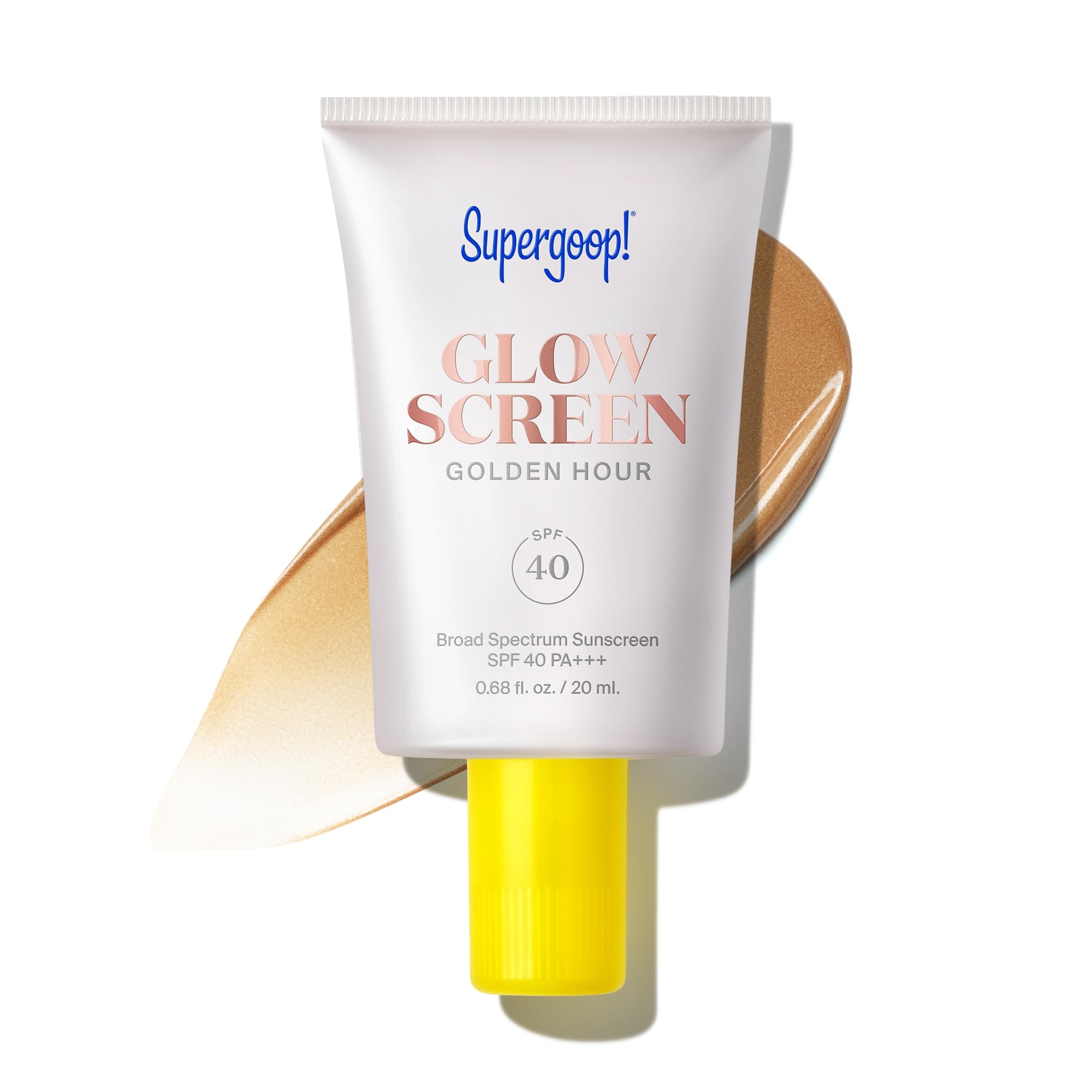 Supergoop! Glowscreen SPF 40 Golden Hour – Bronze Glow Primer & Sunscreen