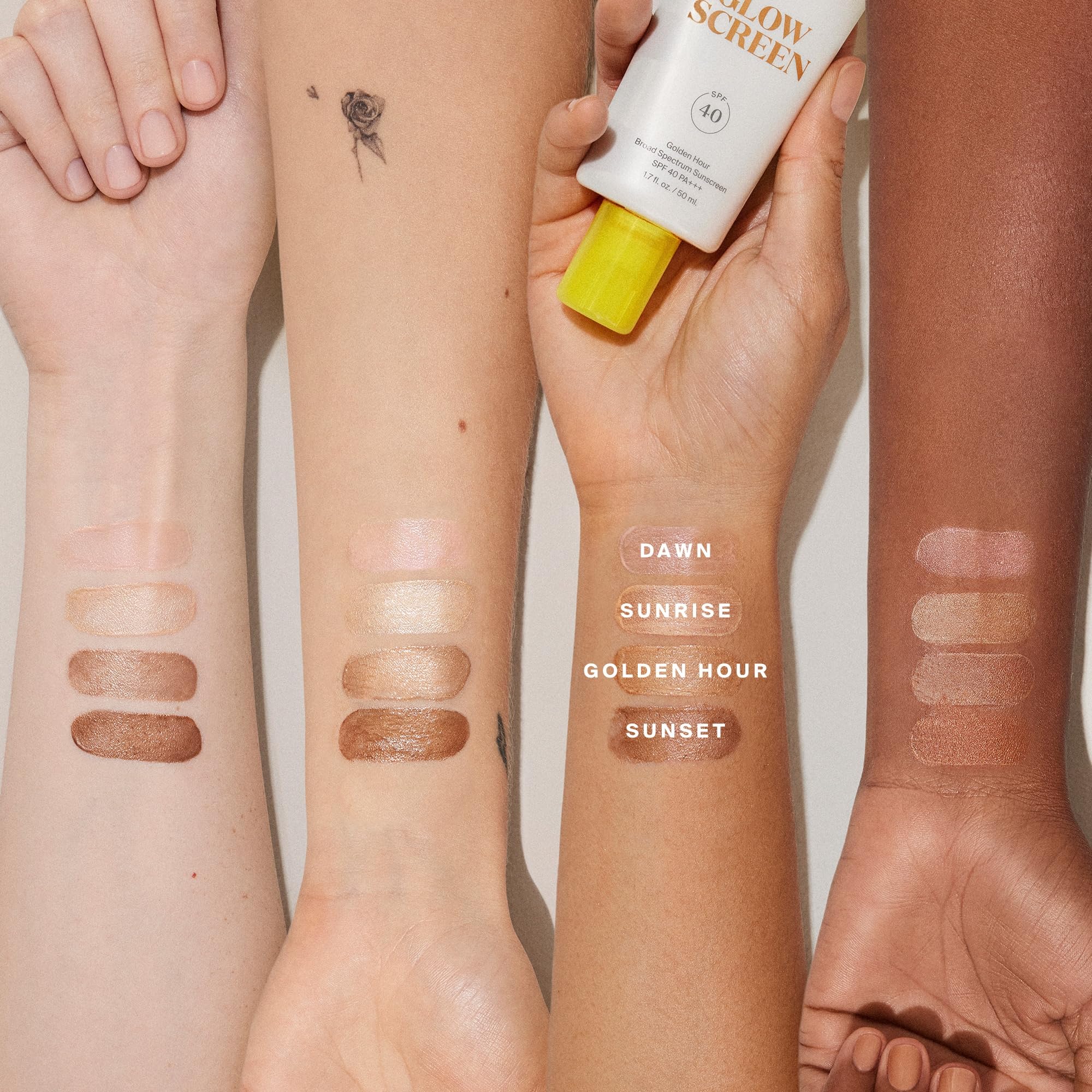 Supergoop! Glowscreen SPF 40 Sunrise – 1.7 fl oz x2 Pack | Hydrating Tint & Primer