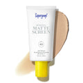 Supergoop! Mineral Mattescreen SPF 40 - Oil-Free Sunscreen for Matte Skin, Pores & Shine Control - 45 mL