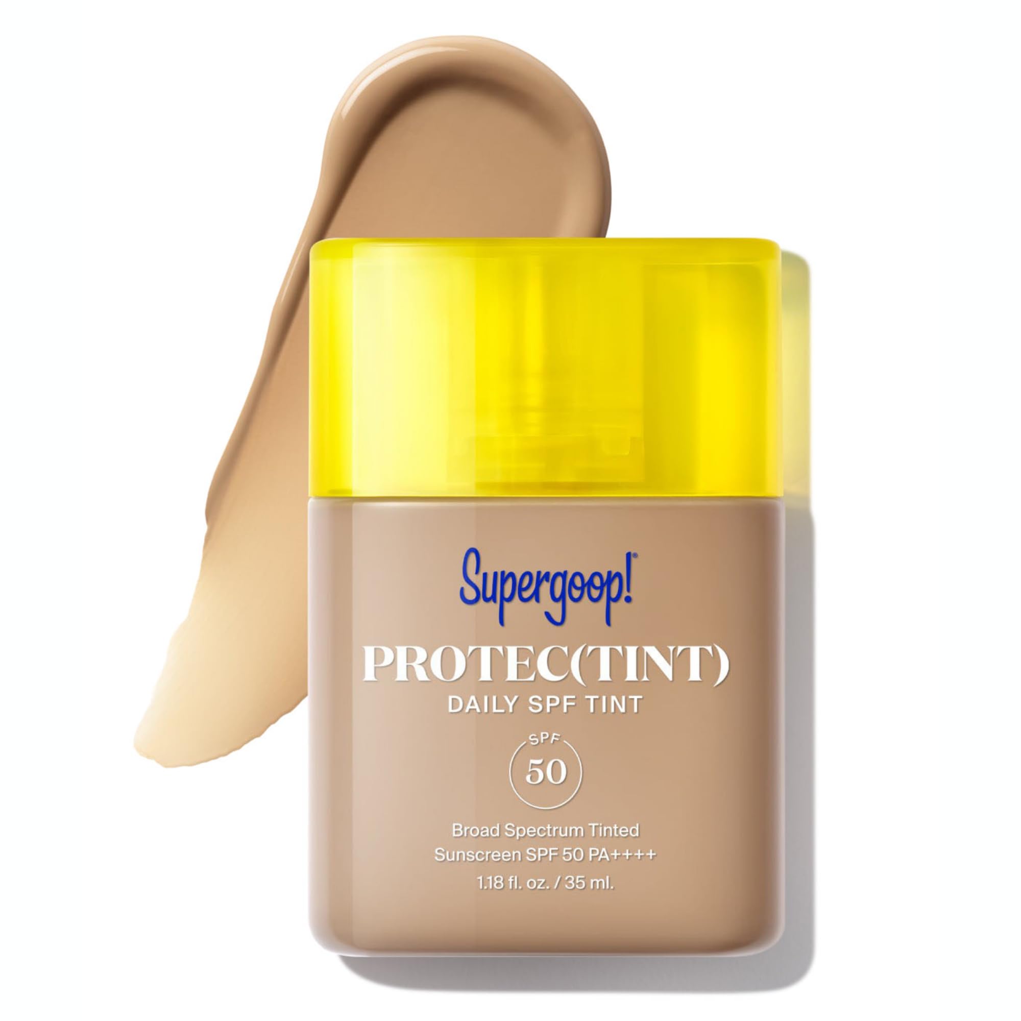 Supergoop! Protec(tint) Daily SPF 50 — Light 26W | Buildable Coverage, Natural Finish
