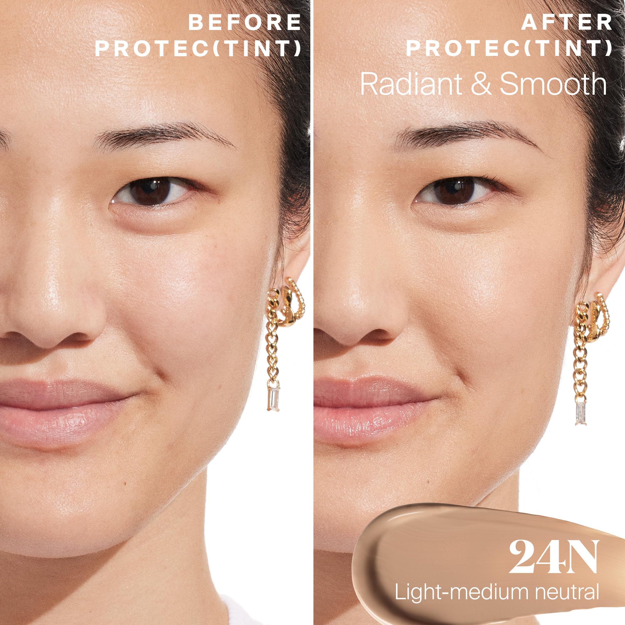Supergoop! Protec(tint) Daily Skin Tint SPF 50 - Light 24N | Buildable Coverage, Natural Finish