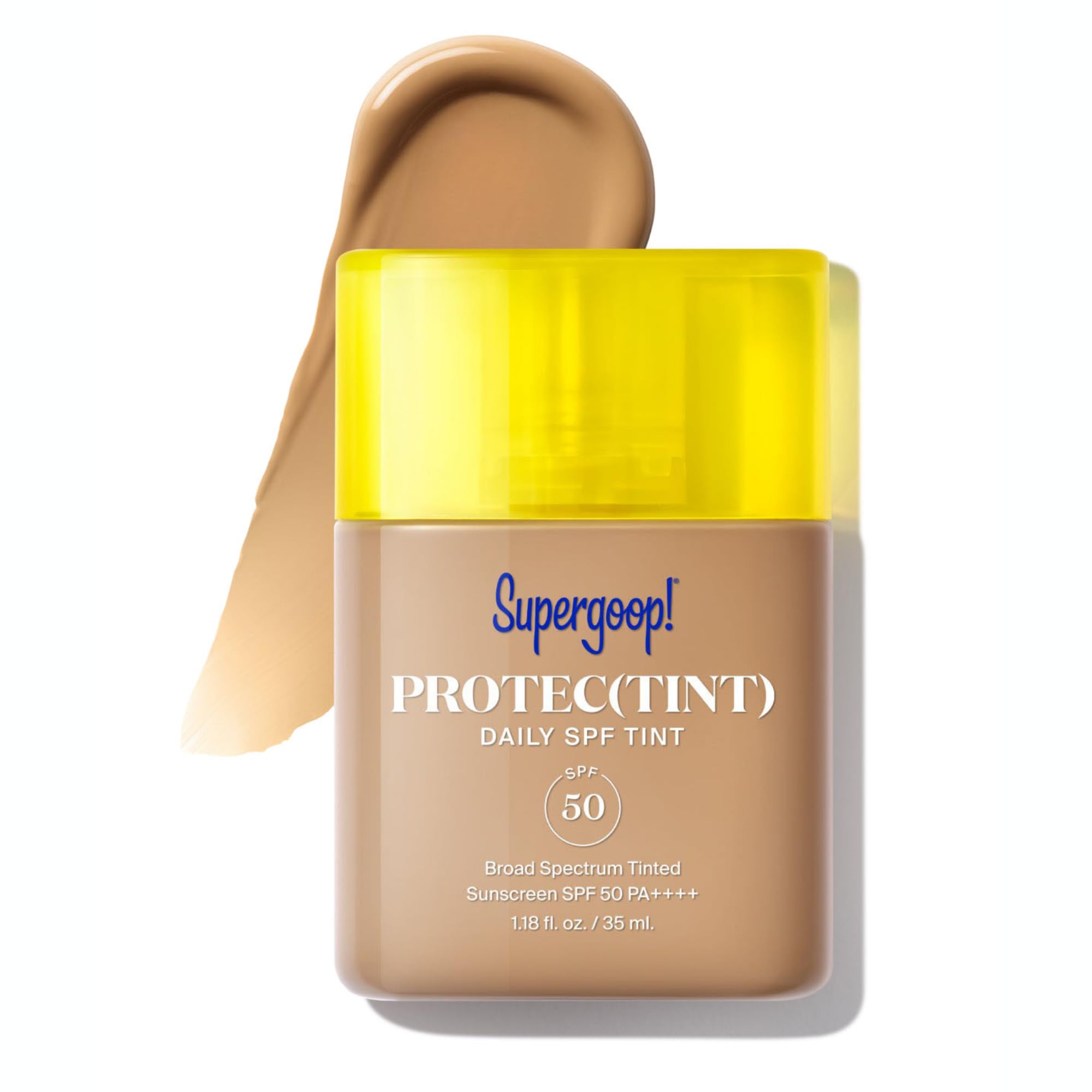 Supergoop! Protec(tint) Daily Skin Tint SPF 50 - Light, Buildable Coverage, Natural Finish