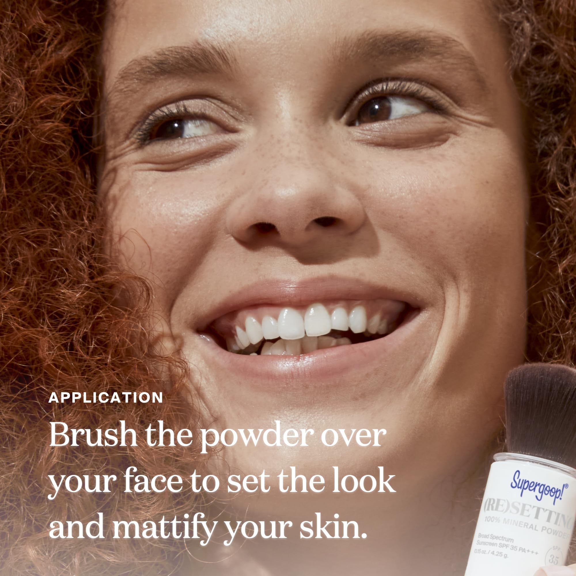 Supergoop! (Re)setting Mineral Powder SPF 35 Translucent – 0.15 oz