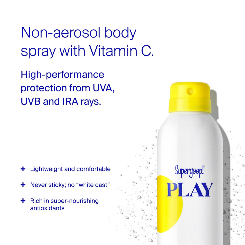 Supergoop! Summer PLAY Bundle – SPF 30 Lotion + Antioxidant Body Mist