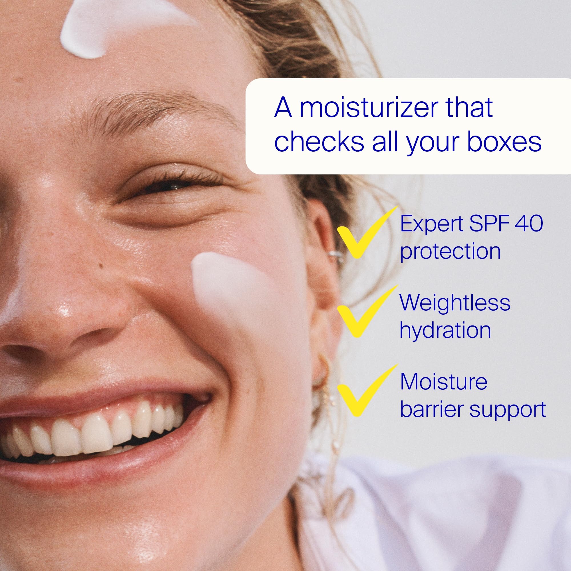 Supergoop! Triple Prep Weightless Multitasking Moisturizer SPF 40 for Normal to Oily Skin – 1.7 fl oz