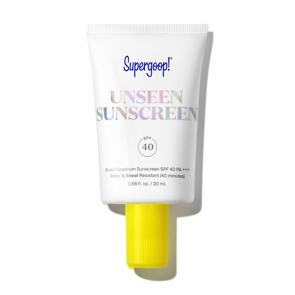 Supergoop! Unseen Sunscreen SPF 40 – Clear, Oil-Free, Makeup-Gripping Primer