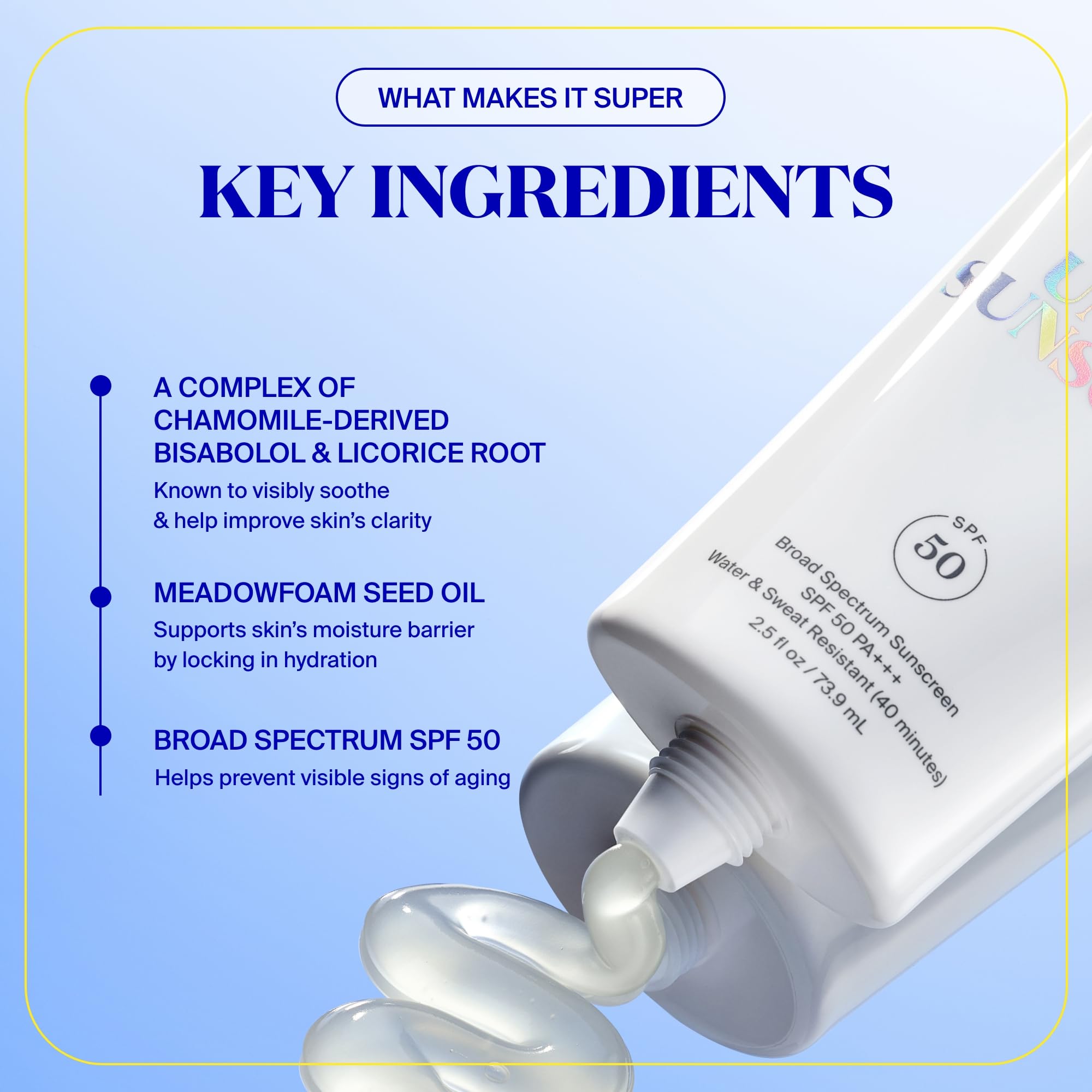 Supergoop! Unseen Sunscreen SPF 50 — Clear, Invisible Primer & Sunscreen (1.7 fl oz)