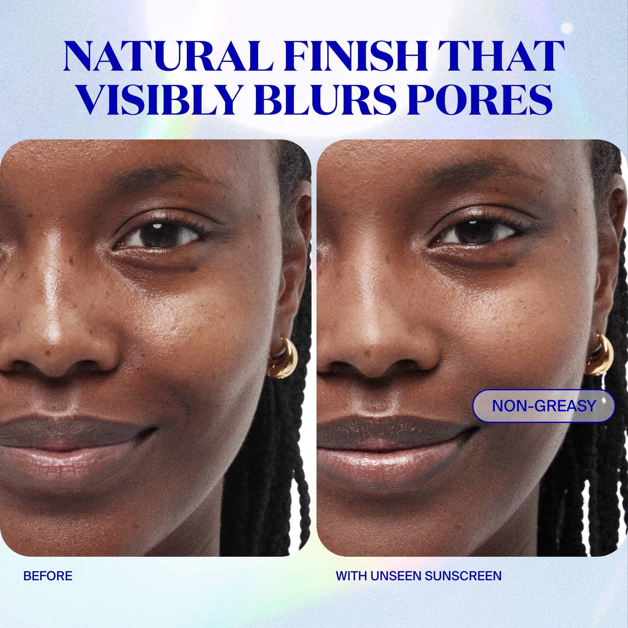 Supergoop! Unseen Sunscreen SPF 50 – Clear, Weightless Face Sunscreen & Makeup Primer | 2-Pack