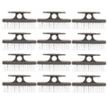 Superio Nail Scrubber Brush – All-Purpose Stiff Cleaning Brush, 12-Pack