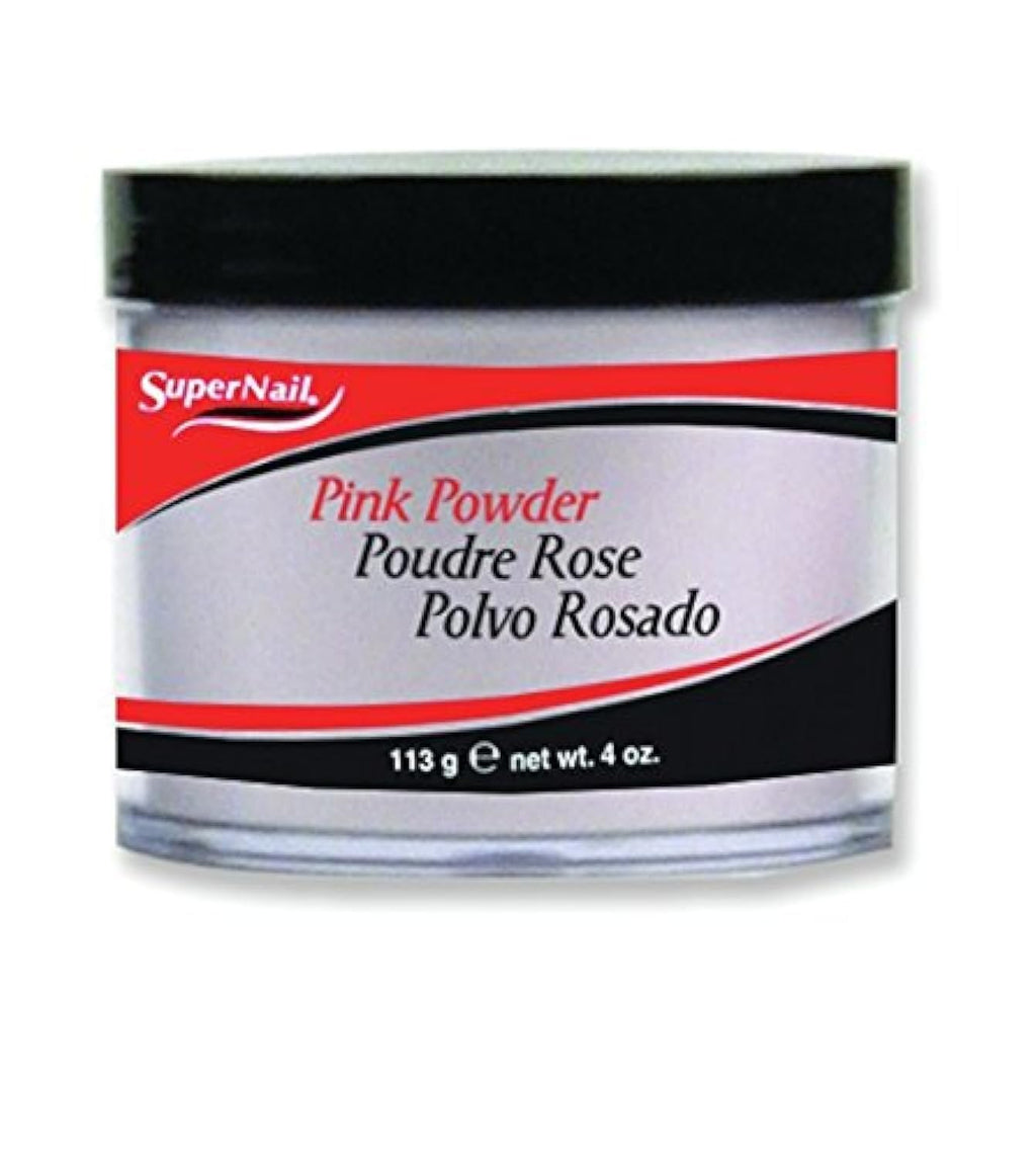 SuperNail Nail Powder Pink – 4 oz | Salon-Approved Color