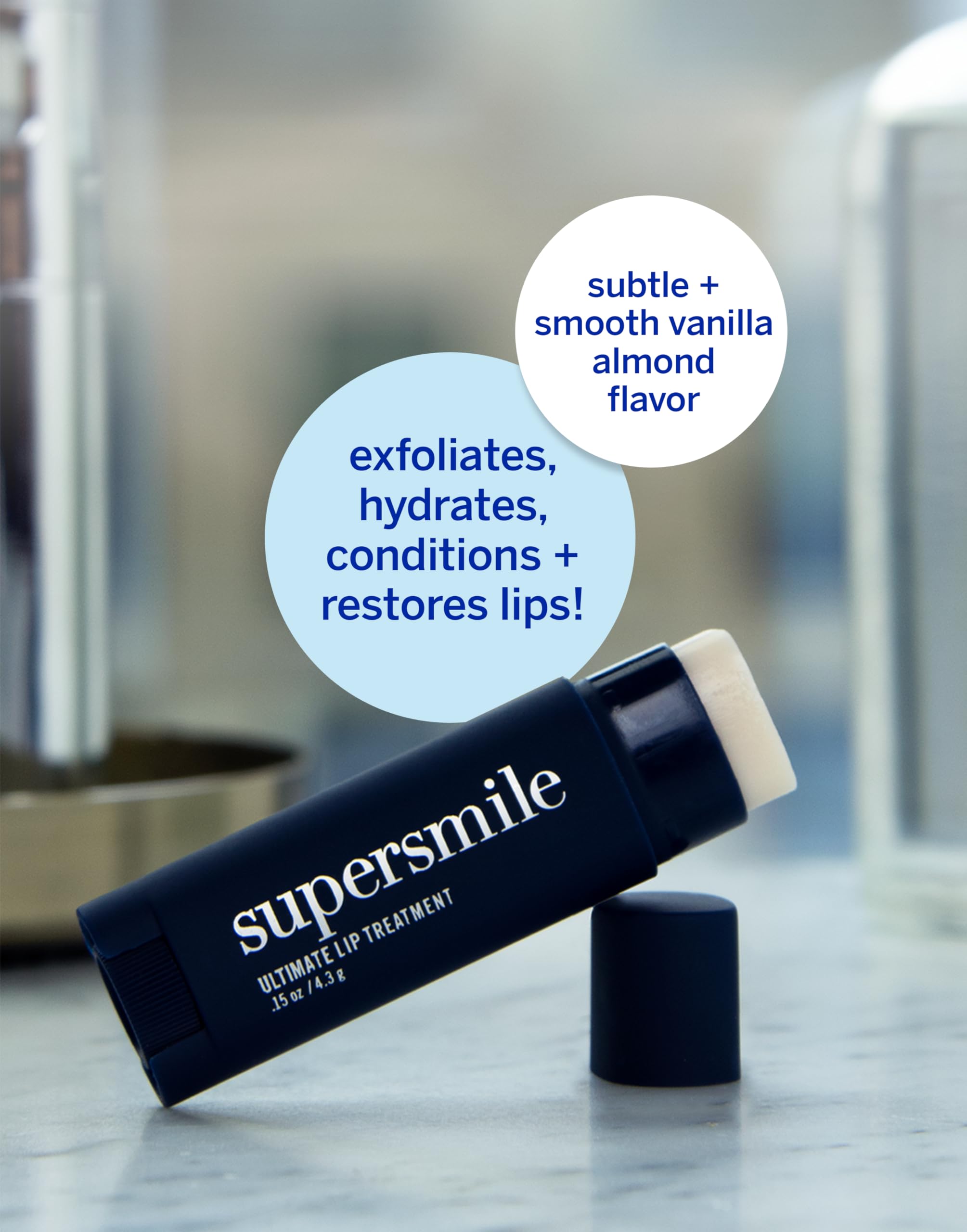 Supersmile Ultimate Lip Treatment — Hydrating Lip Balm with Collagen & Shea (2-pack)