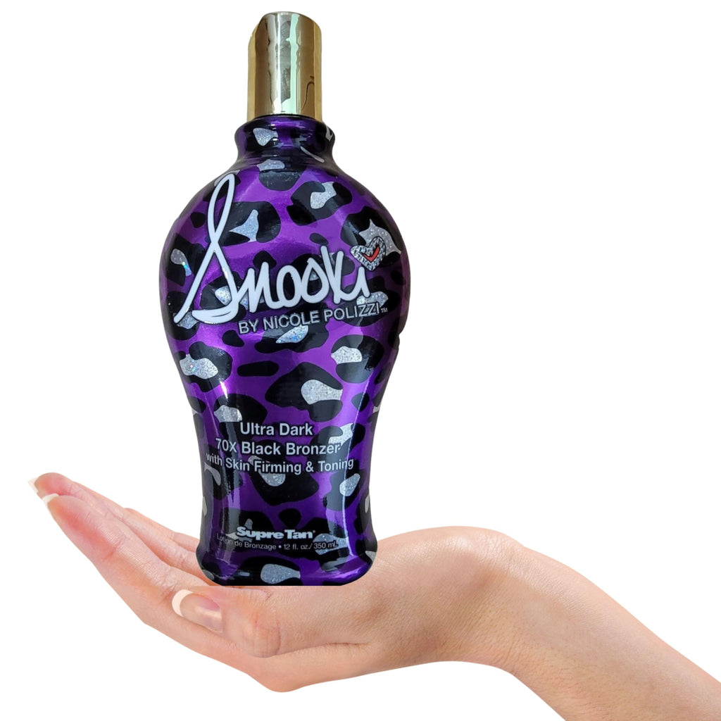 Supre Snooki Ultra Dark 70x Black Bronzer with Skin Firming & Toning – 12 fl oz