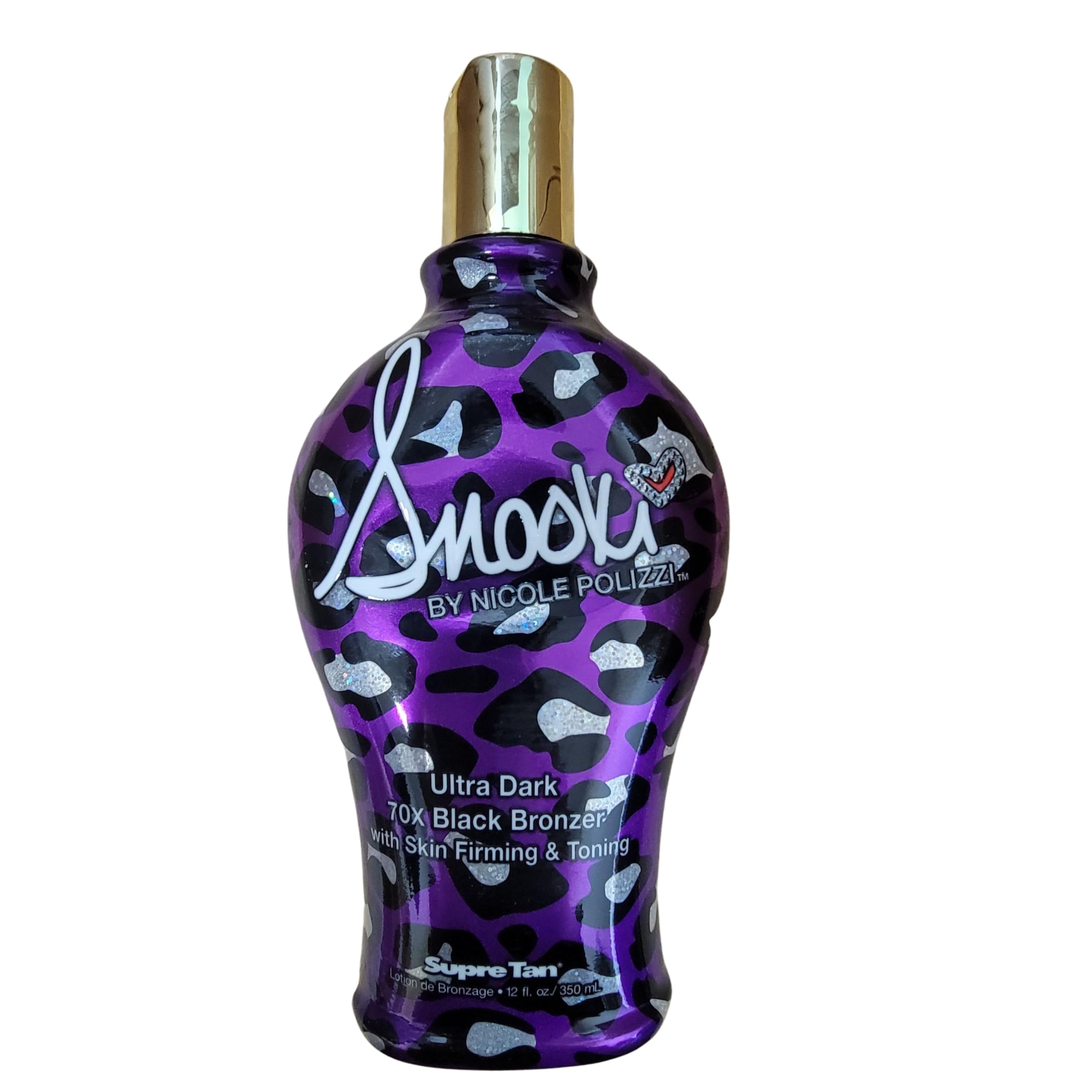 Supre Snooki Ultra Dark 70x Black Bronzer with Skin Firming & Toning – 12 fl oz