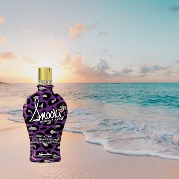 Supre Snooki Ultra Dark 70x Black Bronzer with Skin Firming & Toning – 12 fl oz
