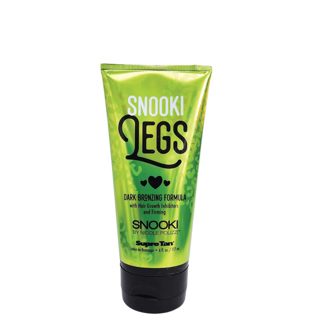Supre Snooki Ultra Dark Leg Bronzer with Hair Growth Inhibitors - 6 oz