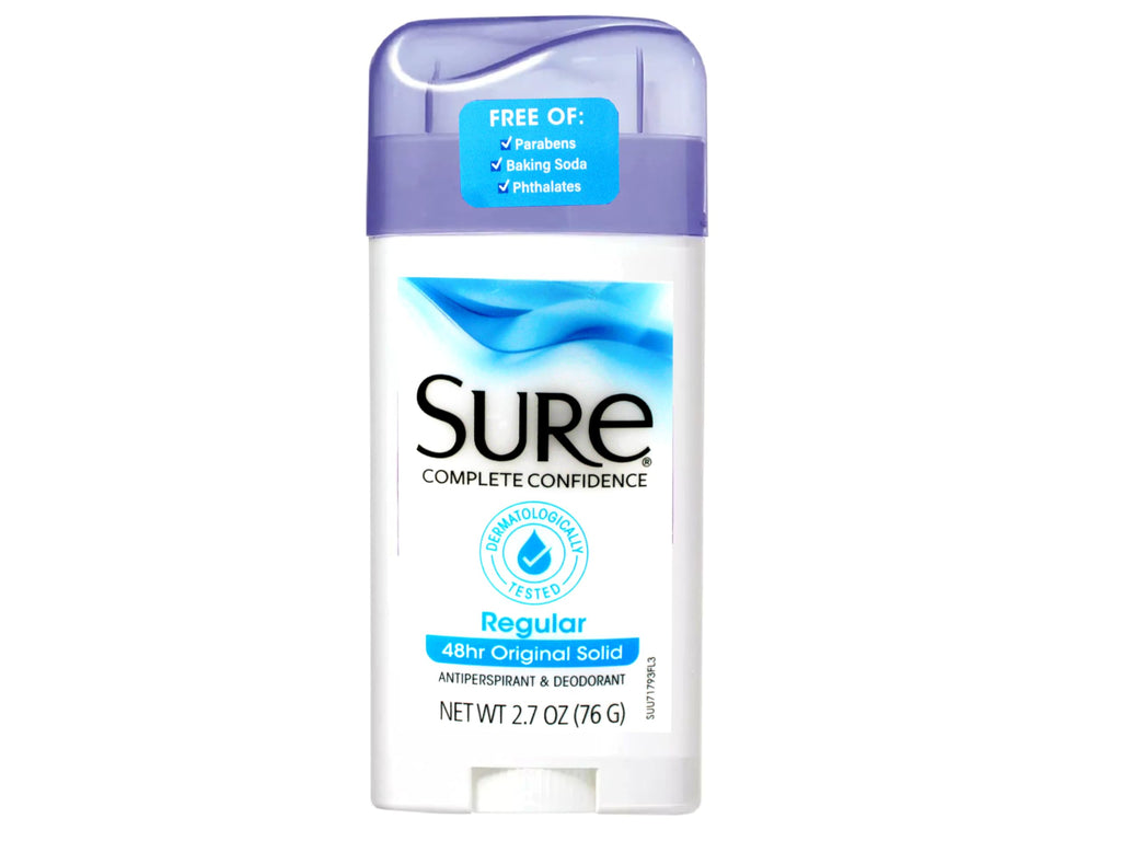 Sure Original Solid Anti-Perspirant & Deodorant — 2.7 oz Pack of 10