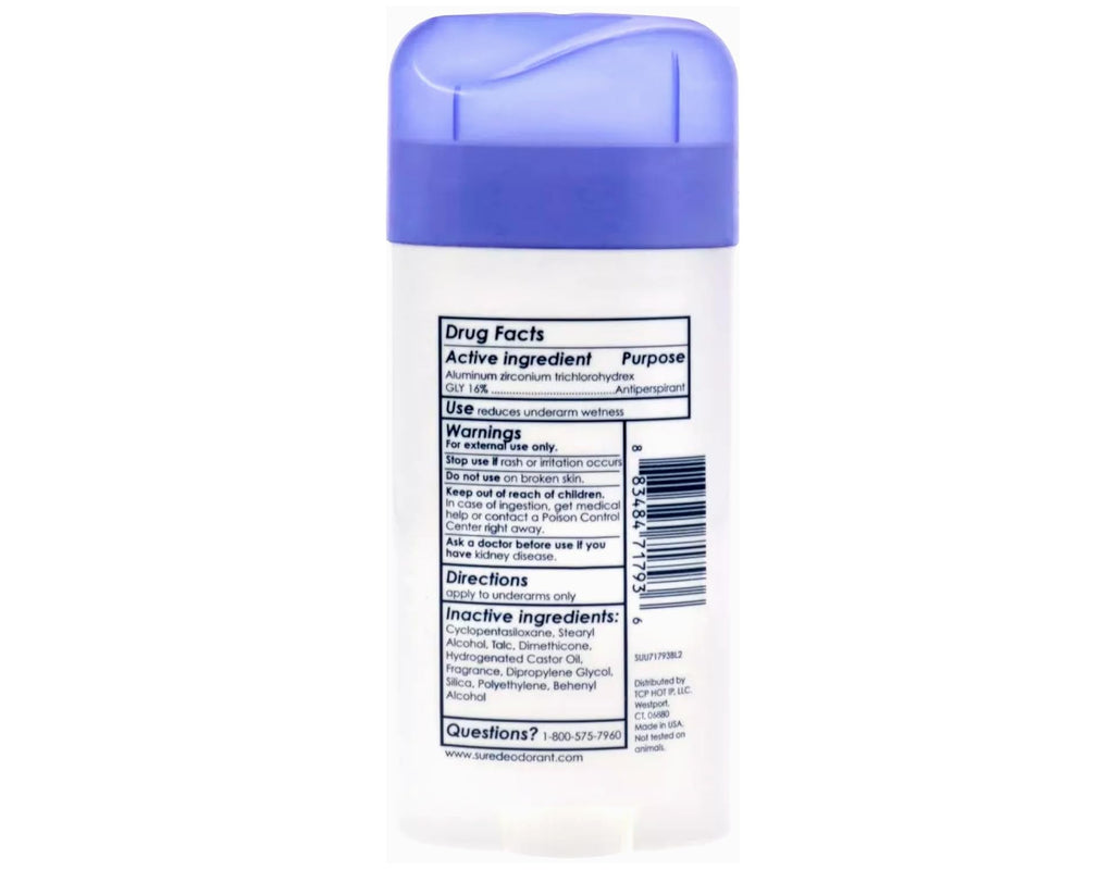 Sure Original Solid Anti-Perspirant & Deodorant — 2.7 oz Pack of 10
