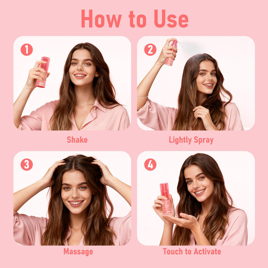 SUYSUNY Dry Shampoo Powder – Travel Size, Waterless, Non-Aerosol, Unscented