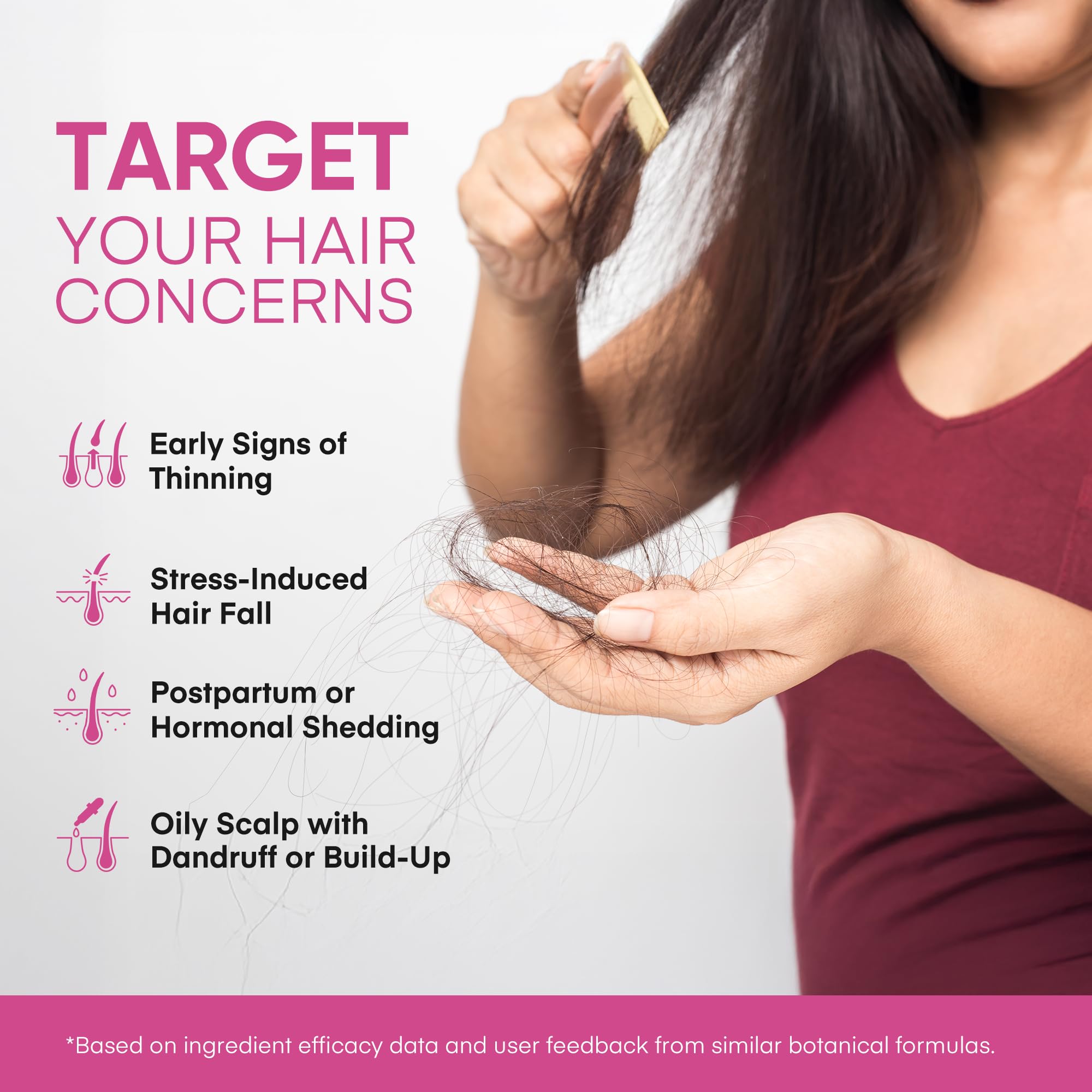 Svvimer Onion Rosemary & Biotin Shampoo — Volumizing, Sulfate-Free Hair Thickening 13.5 oz (Pack of 1)