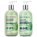 Svvimer Hair Thickening Shampoo & Conditioner – Rosemary, Biotin, Tea Tree Oil & Mint | Sulfate-Free for Women & Men