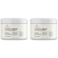 Swanson Vitamin K Cream with Menaquinone-7 – Eye Brightening Cream (2 oz, 2 Pack)