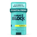 SweatBlock Deodorant Antiperspirant for Women & Men – 48 Hour Sweat & Odor Protection – Coastal Fresh