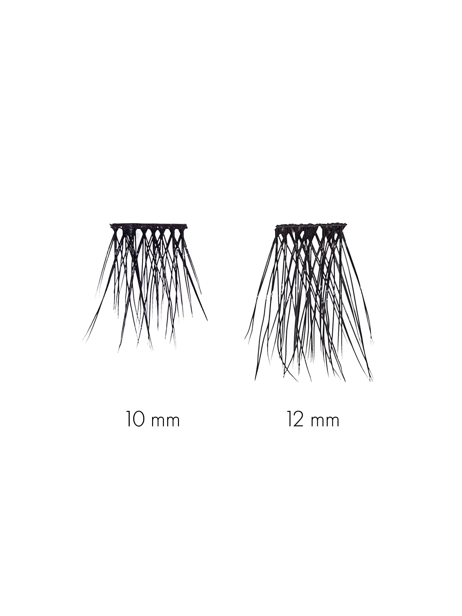 SWEED - 3D Cluster Duo False Eyelashes | 10mm & 12mm Sets | Easy-To-Apply, Vegan & Cruelty-Free