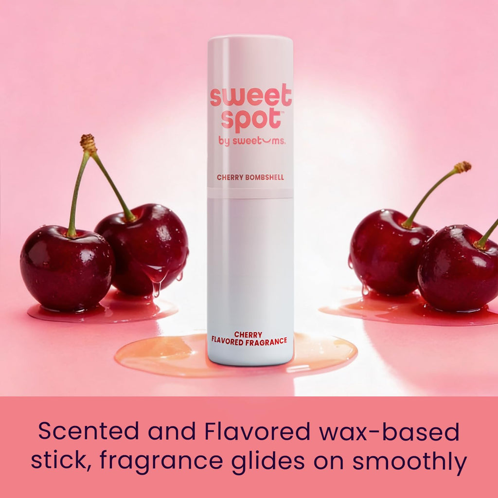 SweetSpot Cherry Solid Perfume Stick | Travel-Ready Fragrance by Sweetums